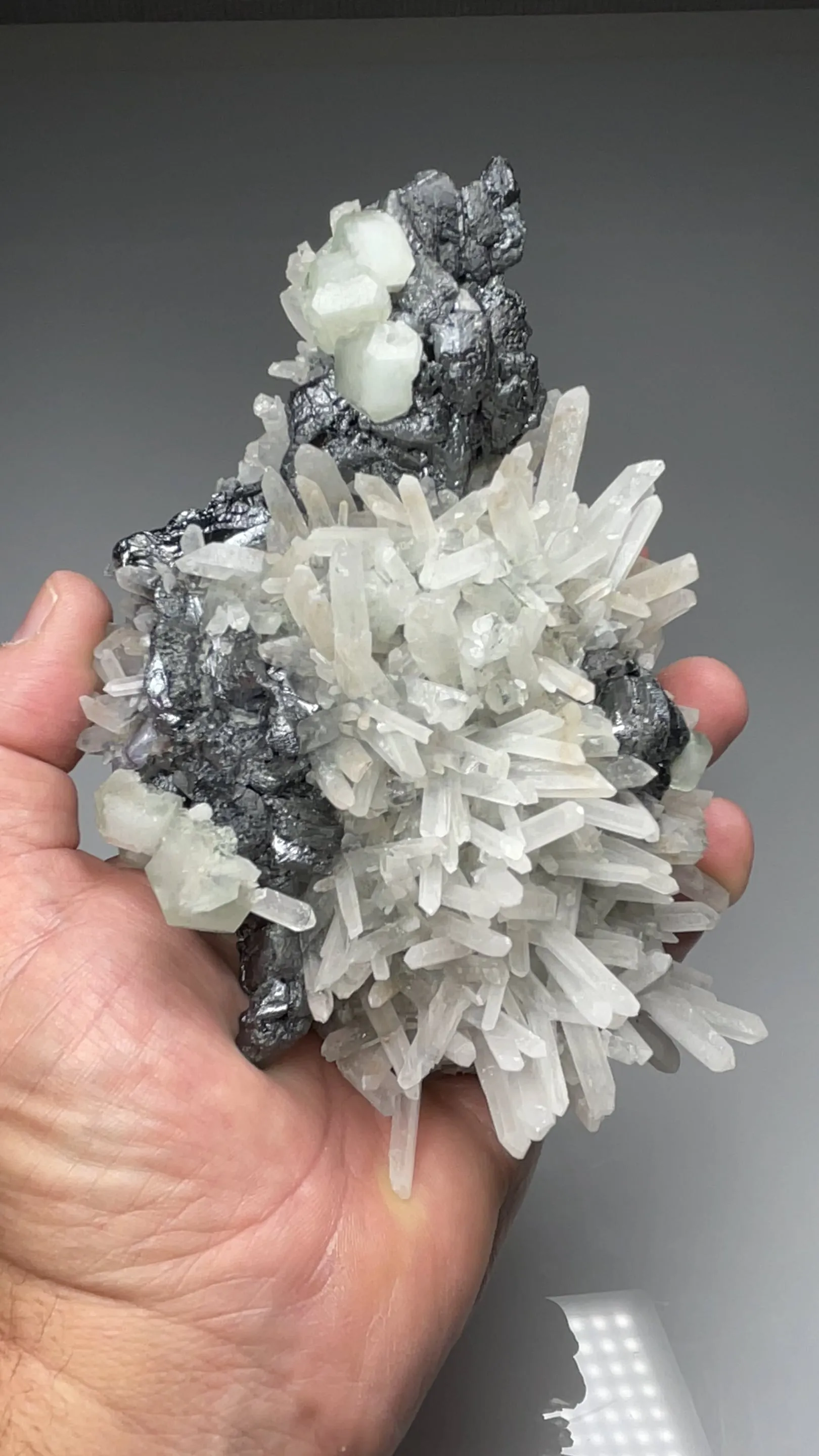 Fluorite with Sphalerite, Quartz - image 2