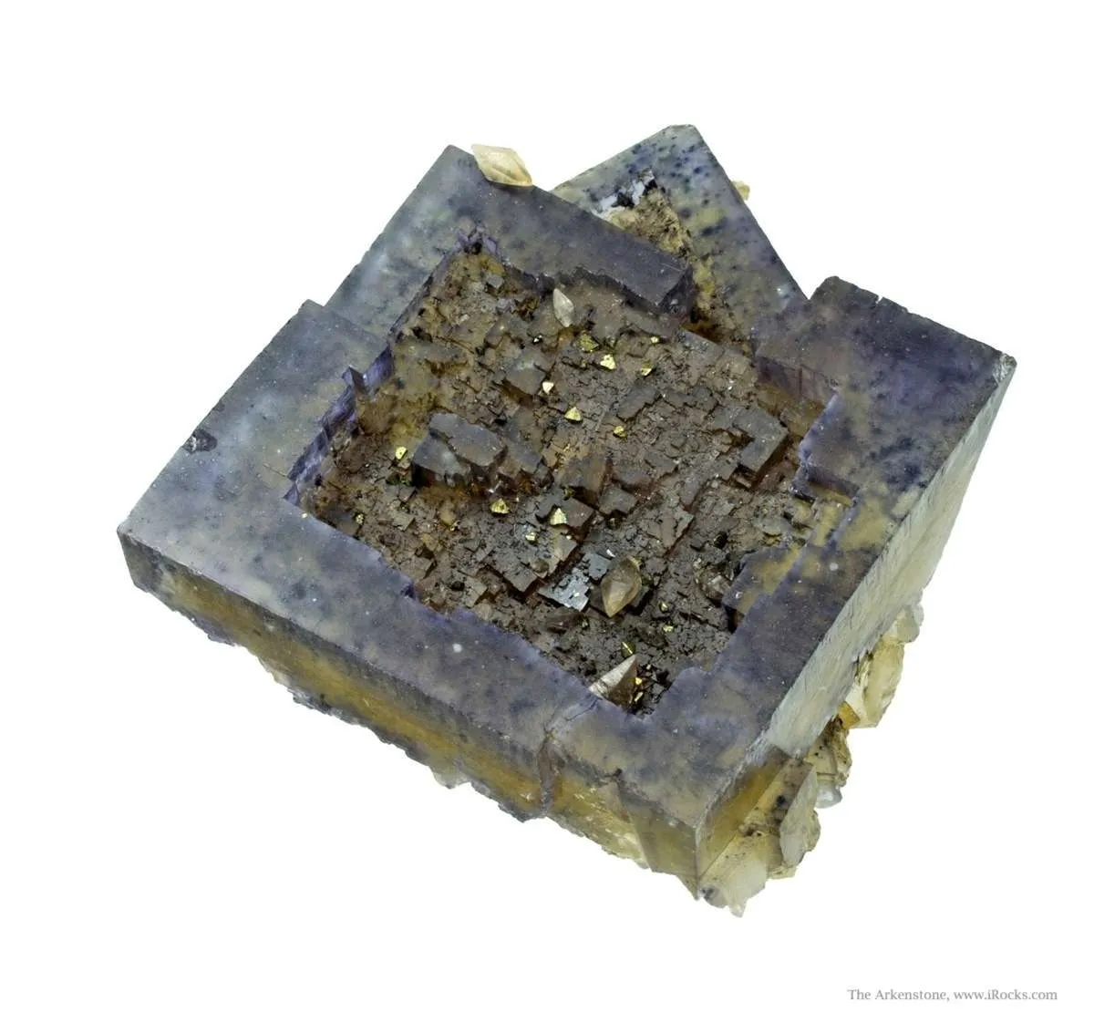 Fluorite With Strong Secondary Growth - image 5