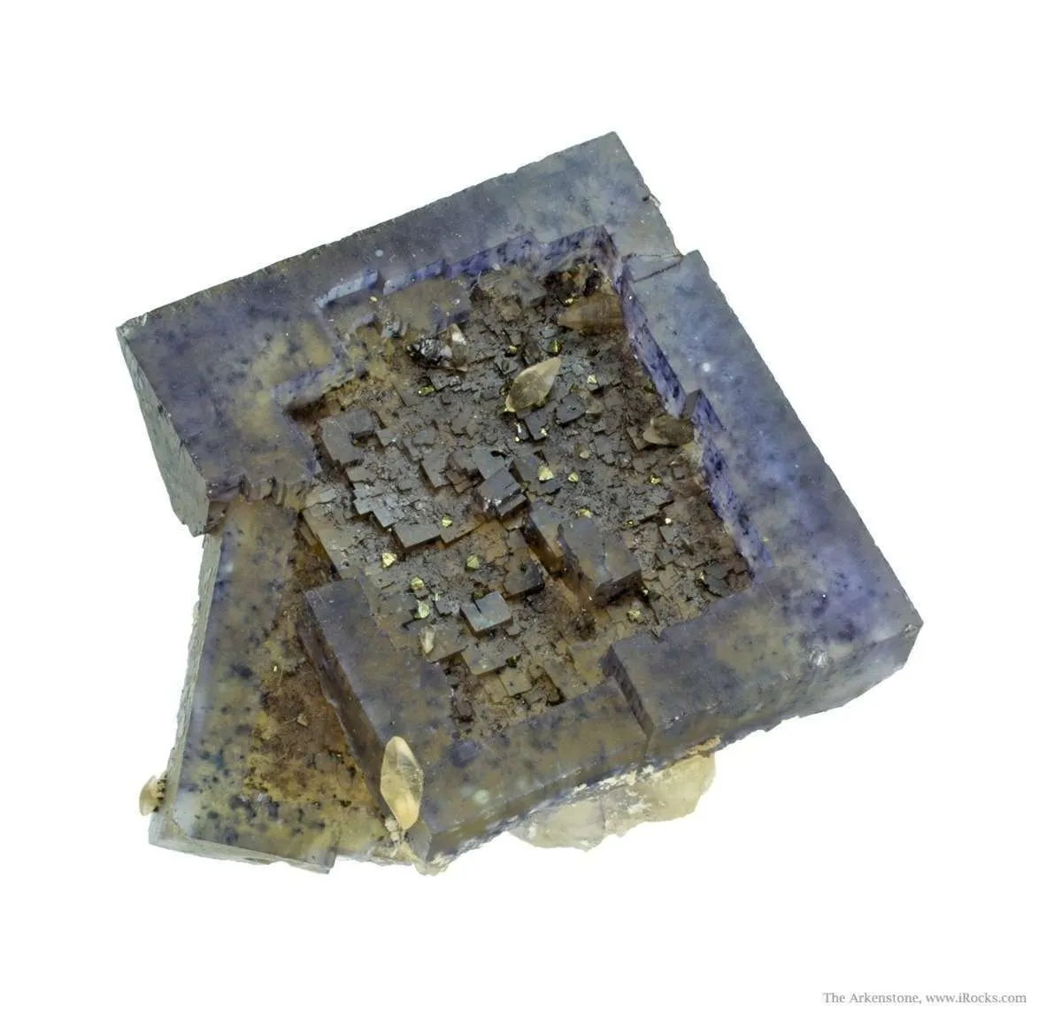 Fluorite With Strong Secondary Growth - image 3