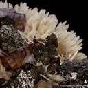 Fluorite with Strontianite and Sphalerite - image 3