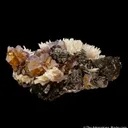 Fluorite with Strontianite and Sphalerite - image 1