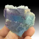 Fluorite with Strontianite - image 1