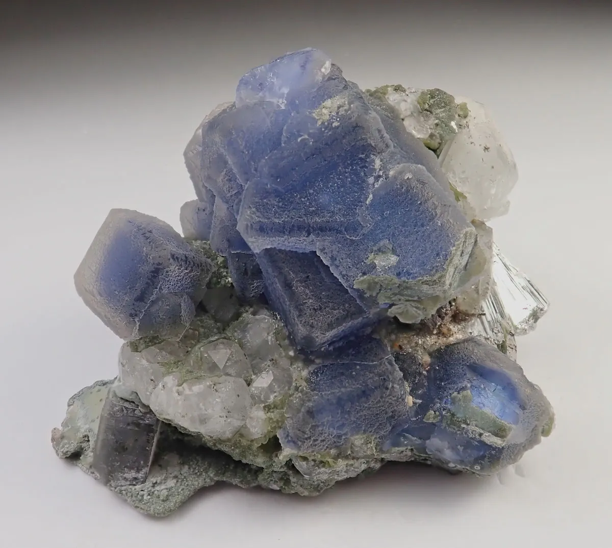 Fluorite with Topaz and Arsenopyrite - image 2