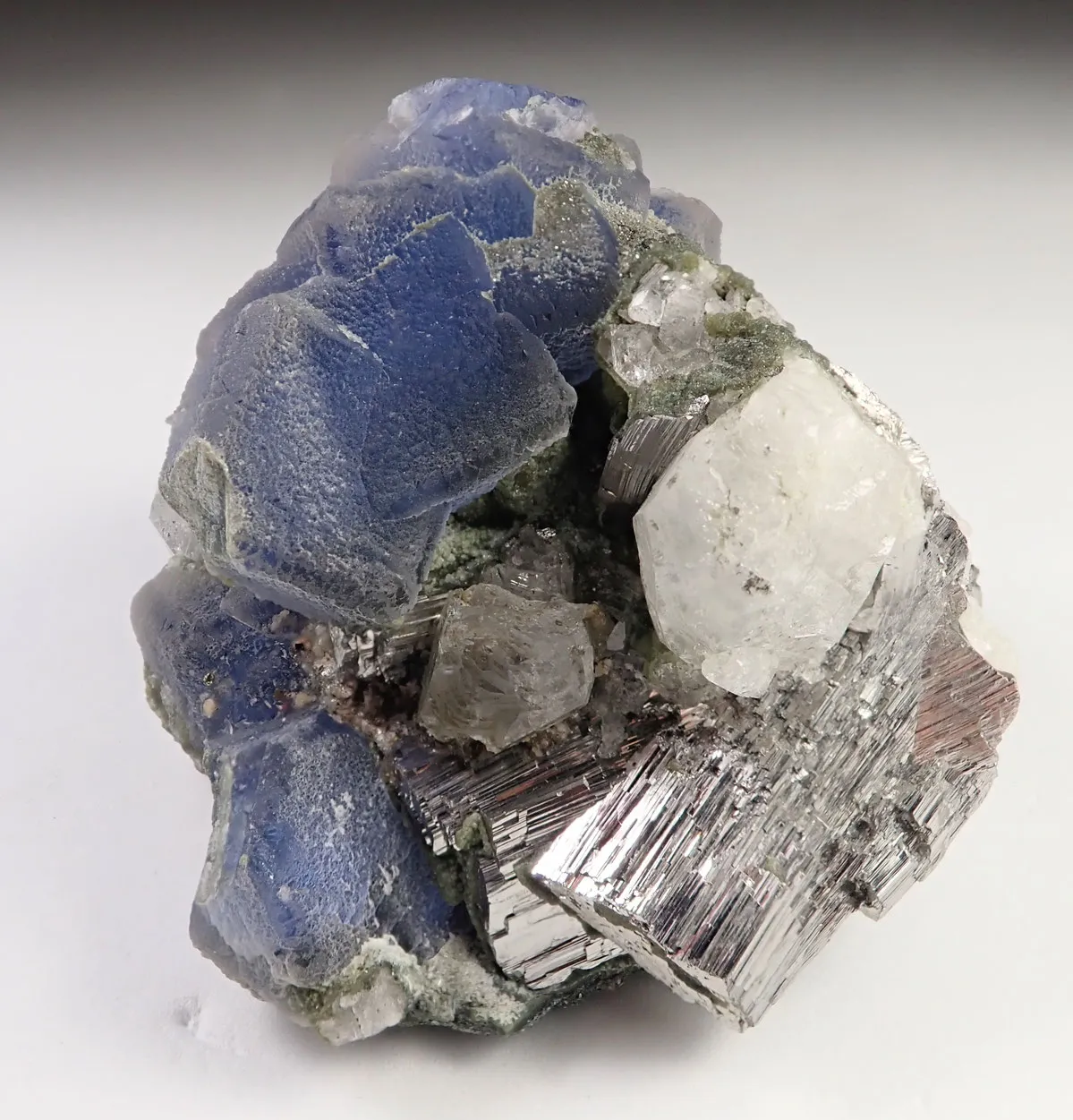 Fluorite with Topaz and Arsenopyrite - image 3