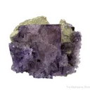 Fluorite with unusual corner pattern and Sphalerite - image 1