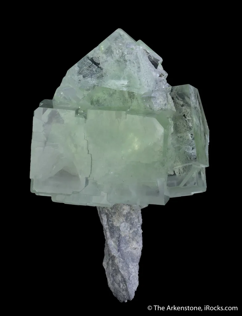Fluorite with unusual edge modifications - image 4
