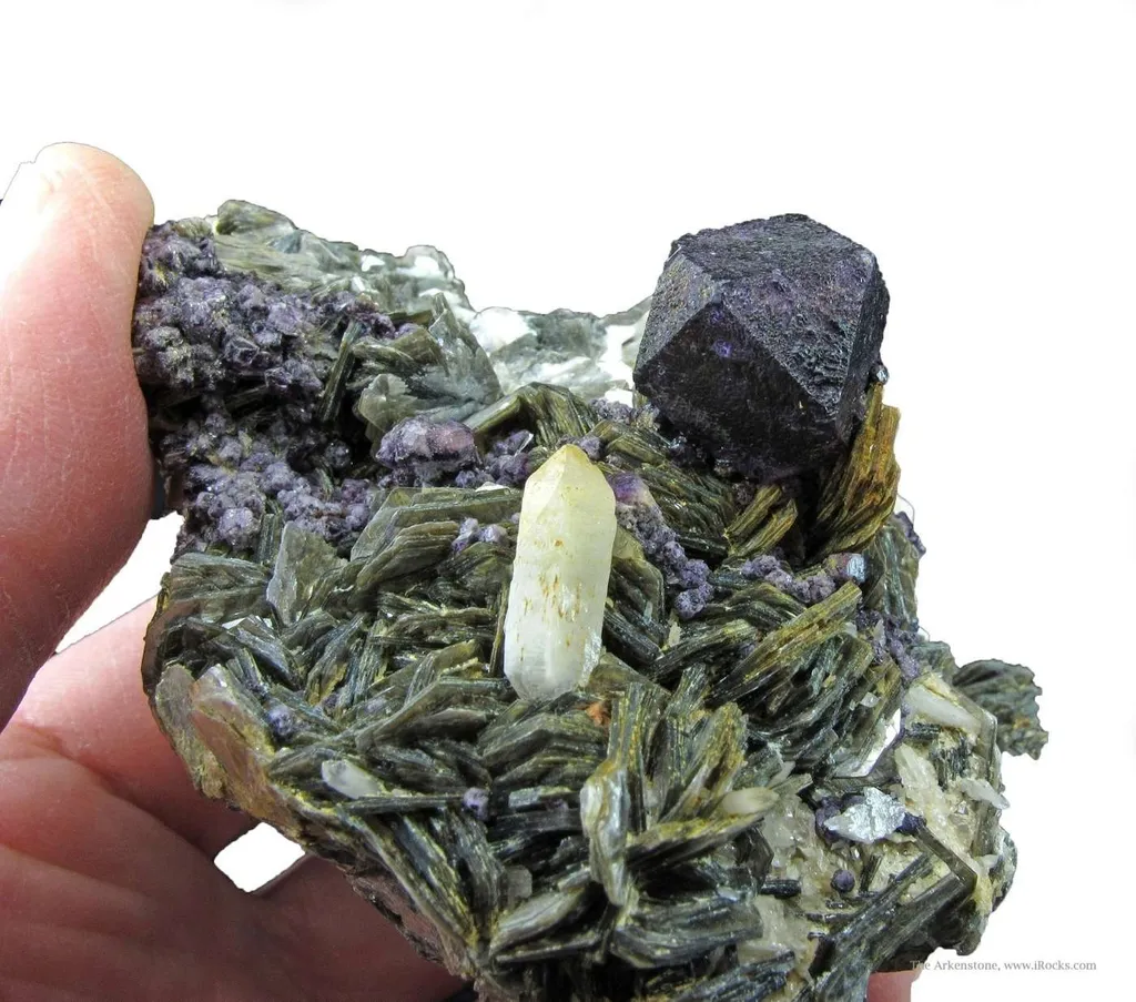 Fluorite, Zinnwaldite, and Quartz - image 5
