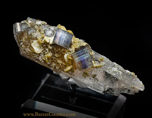 Fluoro Apatite, Quartz, Siderite, Arsenopyrite - image 2