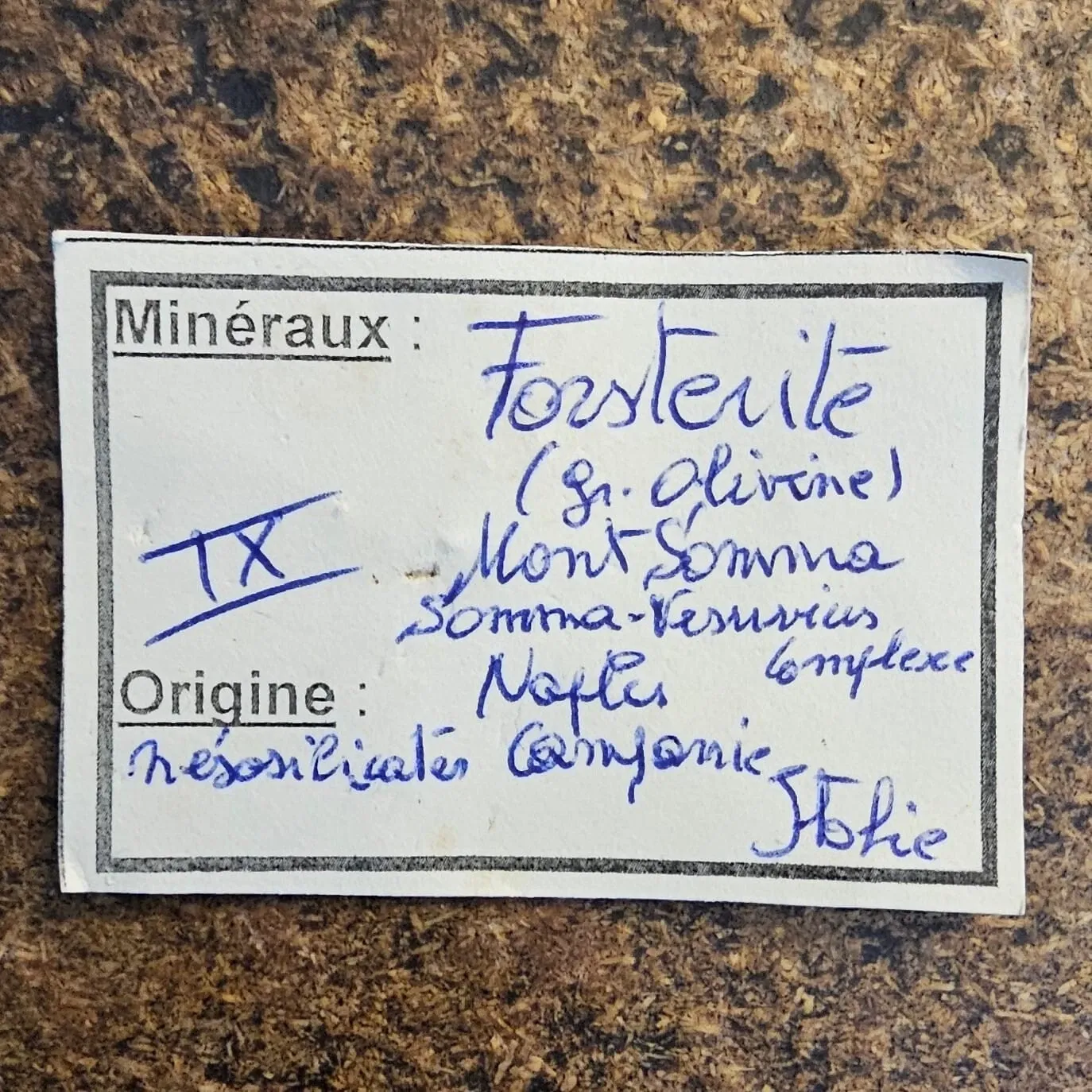 Forsterite & Spinel 61 grams - Mount Somma, Campania, Italy - image 7