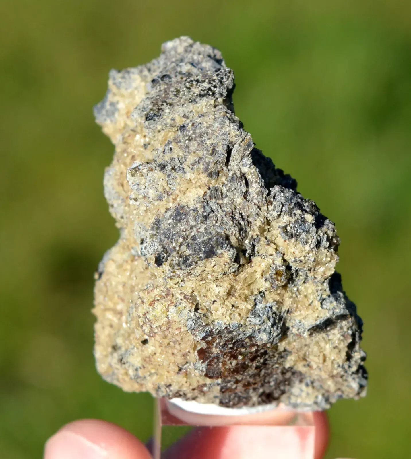 Forsterite & Spinel 61 grams - Mount Somma, Campania, Italy - image 2