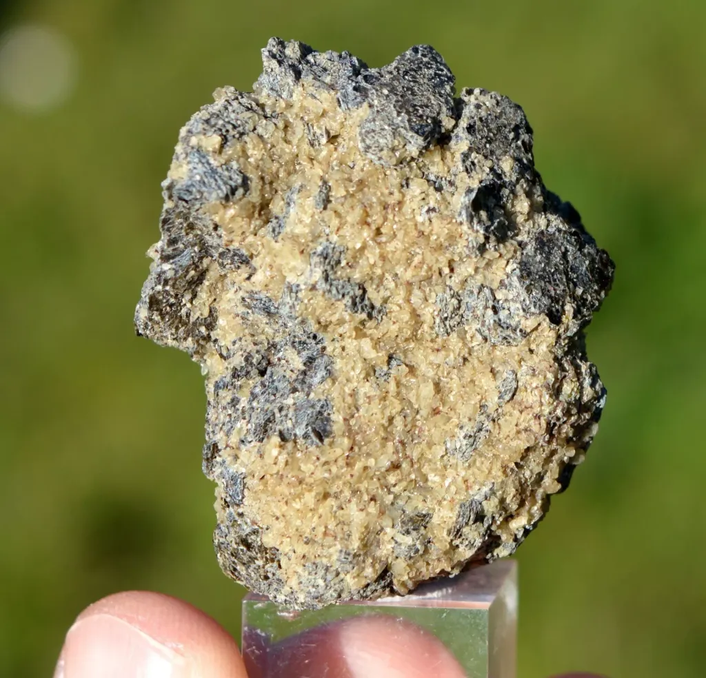 Forsterite & Spinel 61 grams - Mount Somma, Campania, Italy image