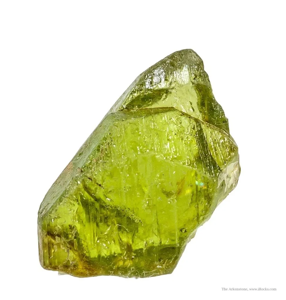 Forsterite Var. Peridot (Rough & Cut Set) - image 2