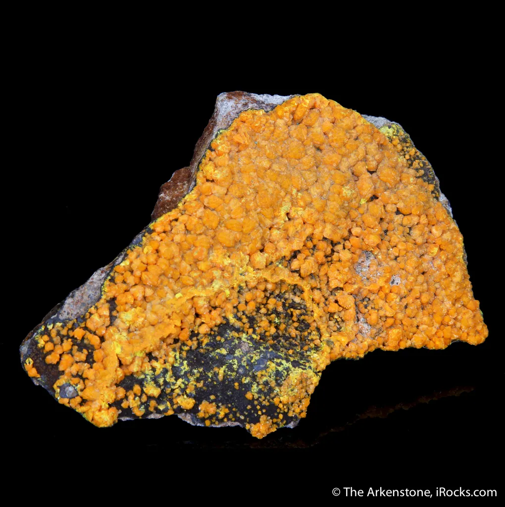 Francevillite and Mounanaite  (type locality for both species) image