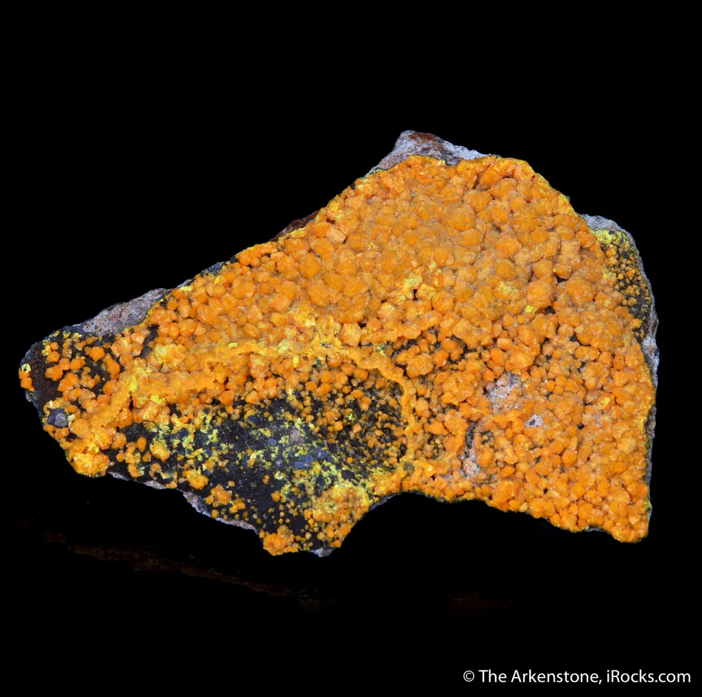 Francevillite and Mounanaite  (type locality for both species) - image 2
