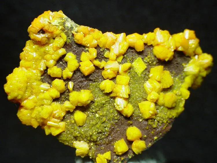 Francevillite, Mounanaite, Curienite image