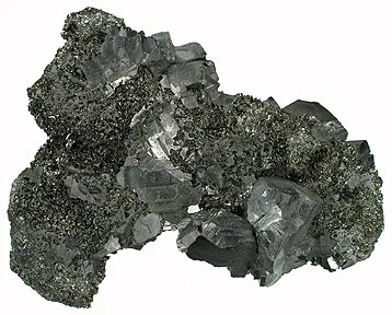 Franckeite, Galena, Franckeite (Var: Potosiite) image
