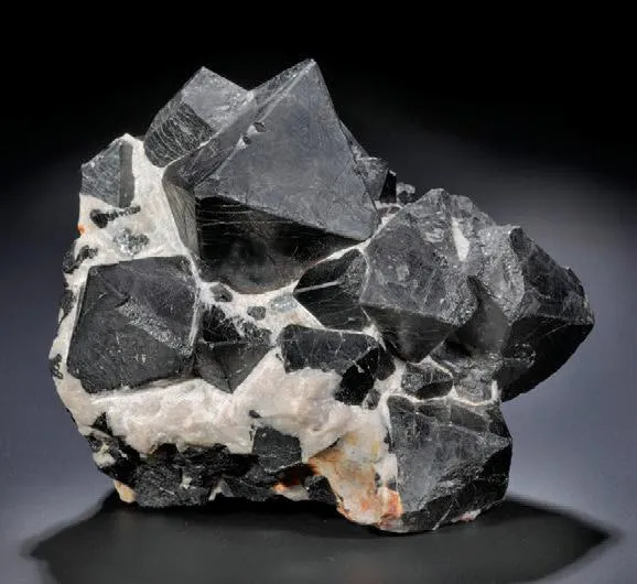 Franklinite in Calcite image