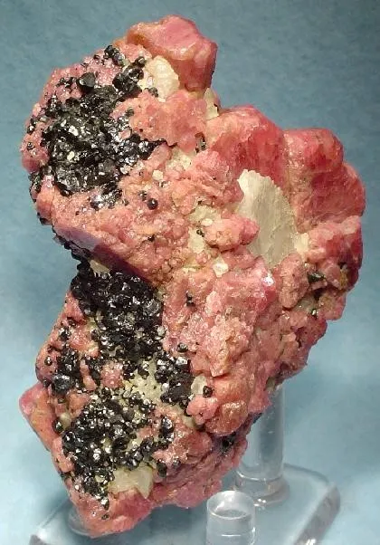Franklinite, Rhodonite image