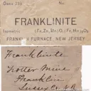 Franklinite with Rhodonite on Calcite (circa late 1800s) - image 5