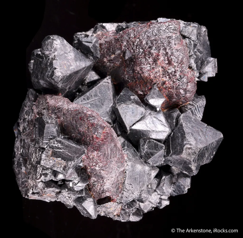 Franklinite with Zincite (circa late 1800s) - image 3
