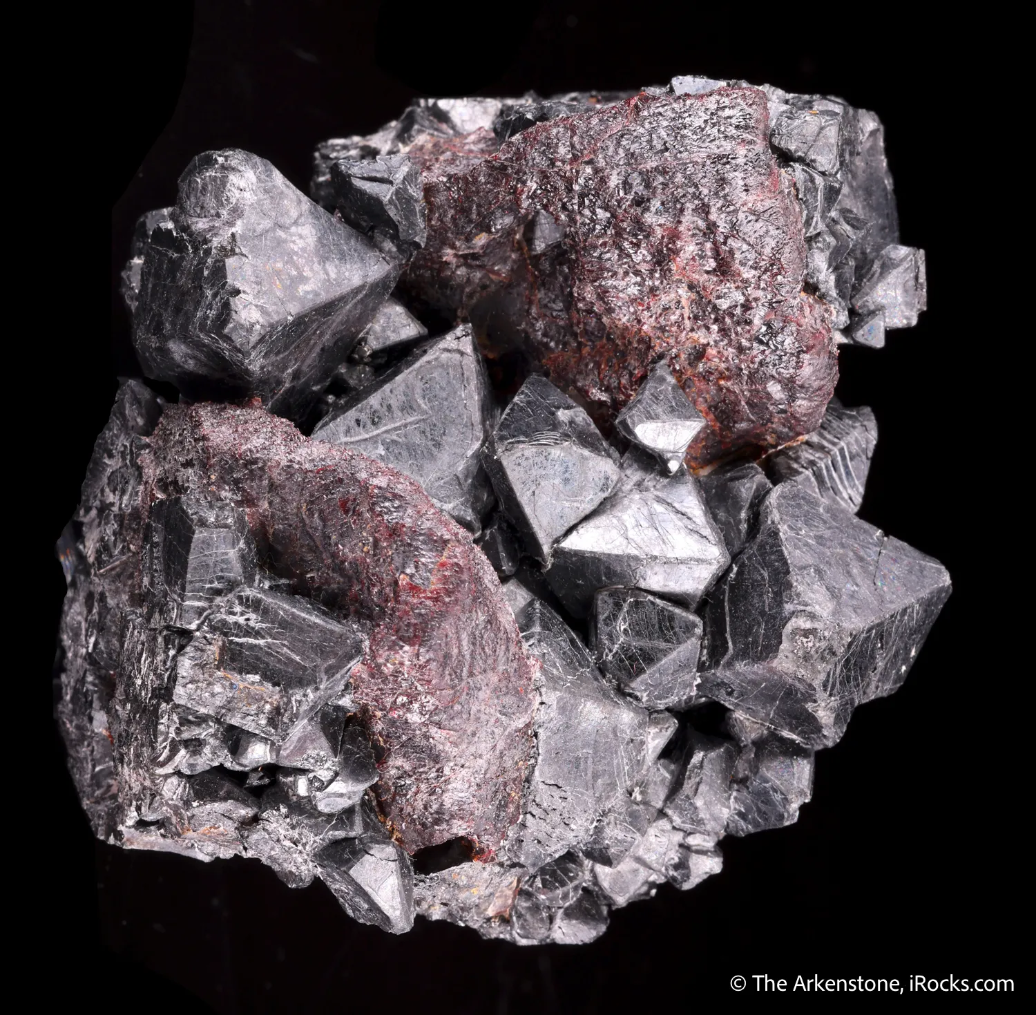 Franklinite with Zincite (circa late 1800s) - image 3