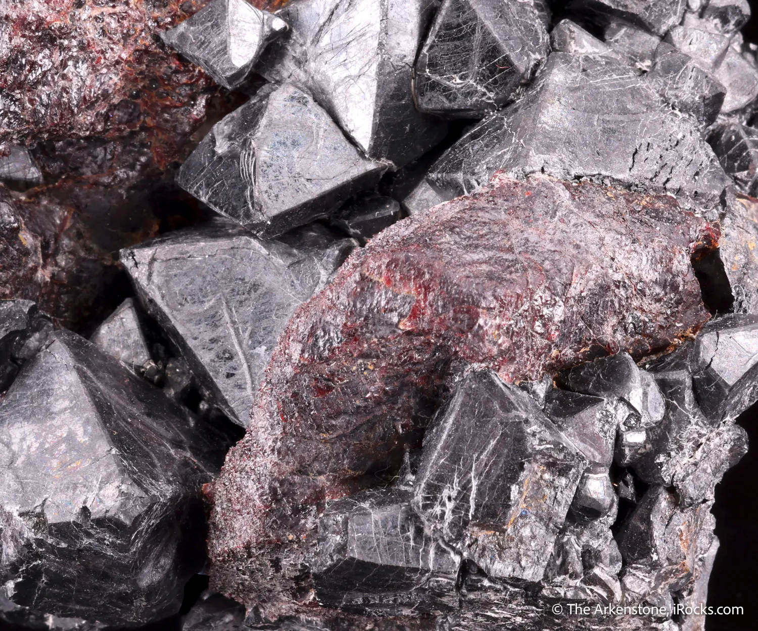 Franklinite with Zincite (circa late 1800s) - image 4