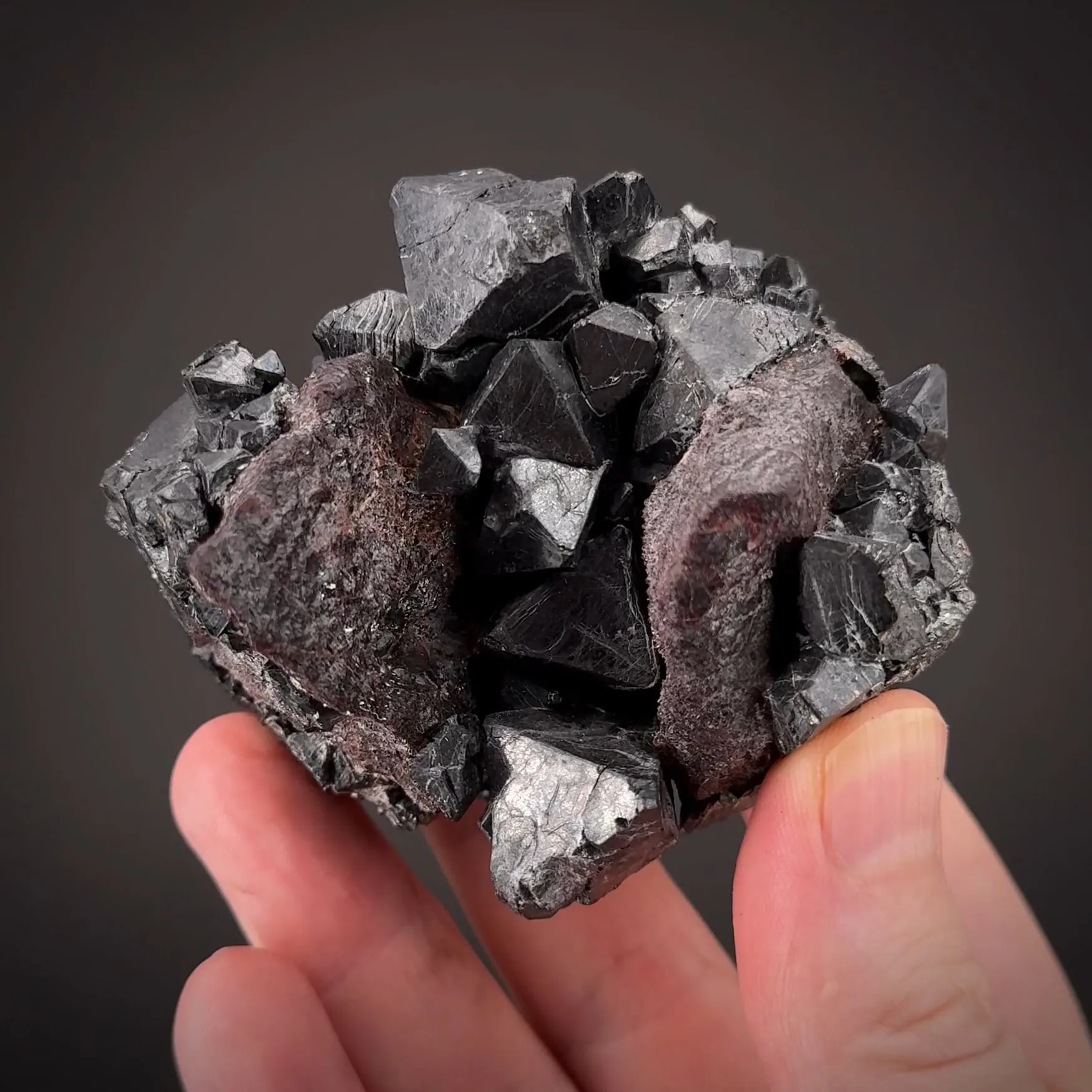 Franklinite with Zincite (circa late 1800s) - image 1