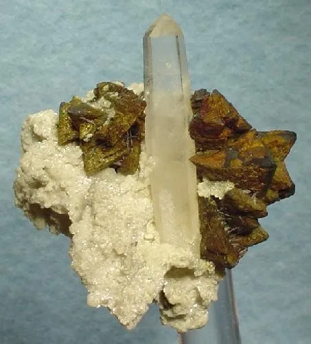 Freibergite, Quartz image