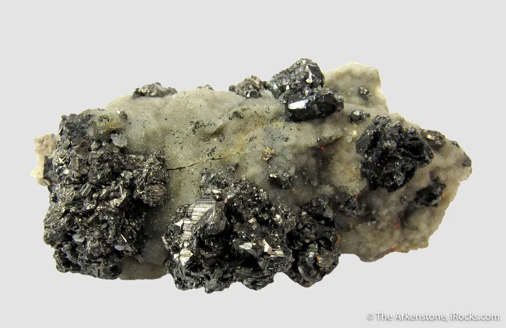 Freieslebenite on Drusy Quartz - image 5