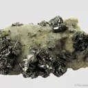 Freieslebenite on Drusy Quartz - image 5