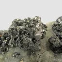 Freieslebenite on Drusy Quartz - image 4
