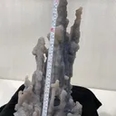 Fully Sparkling Chalcedony Stalactite Standing Specimen - image 3