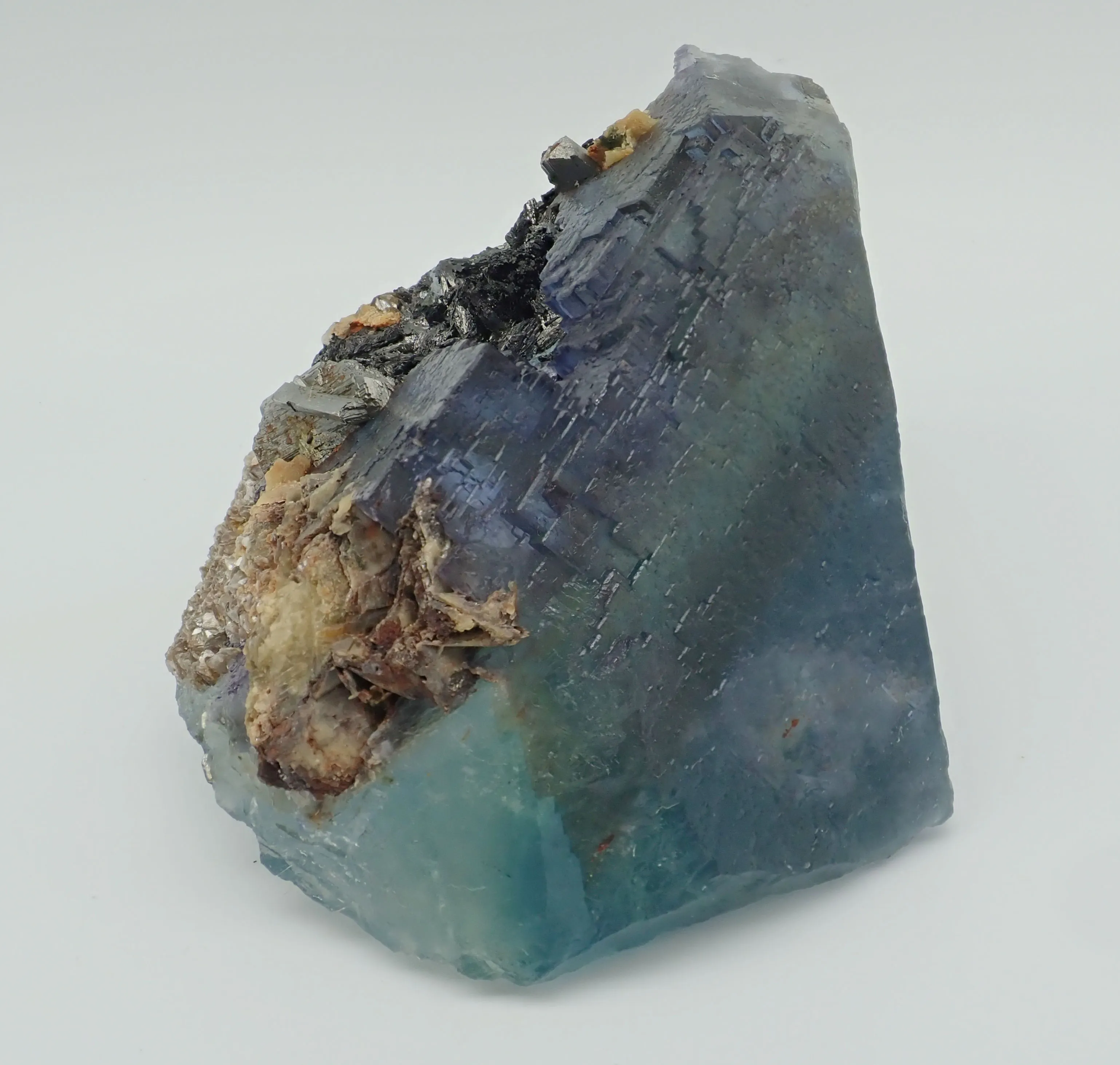 Fuorite with Ferberite, Siderite and Arsenopyrite - image 2