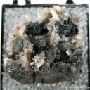 Furutobeite (Analyzed) With Quartz on Tennantite - image 1