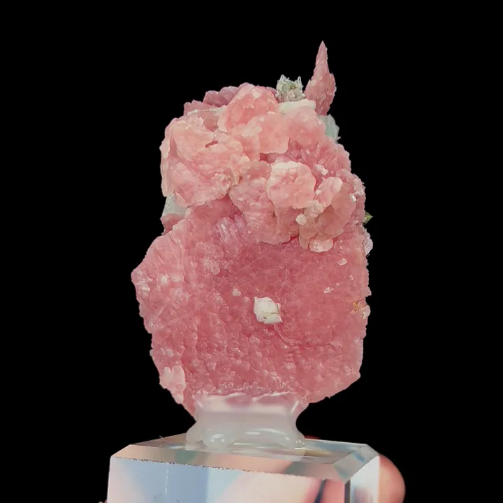 G-Natural Rhodochrosite Barite and Pyrite Mineral Specimen,High Quality Specimen:GUANGXI,China (40*25*60mm) - image 3