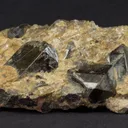 Gadolinite-(Y) with Quartz and Biotite - image 1