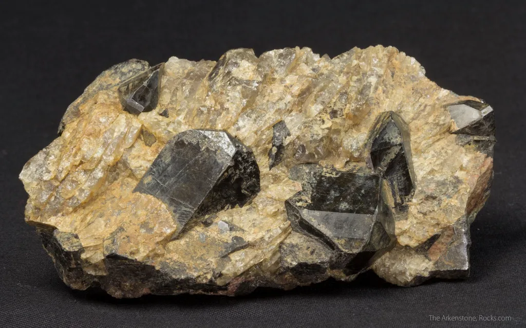 Gadolinite-(Y) with Quartz and Biotite - image 2