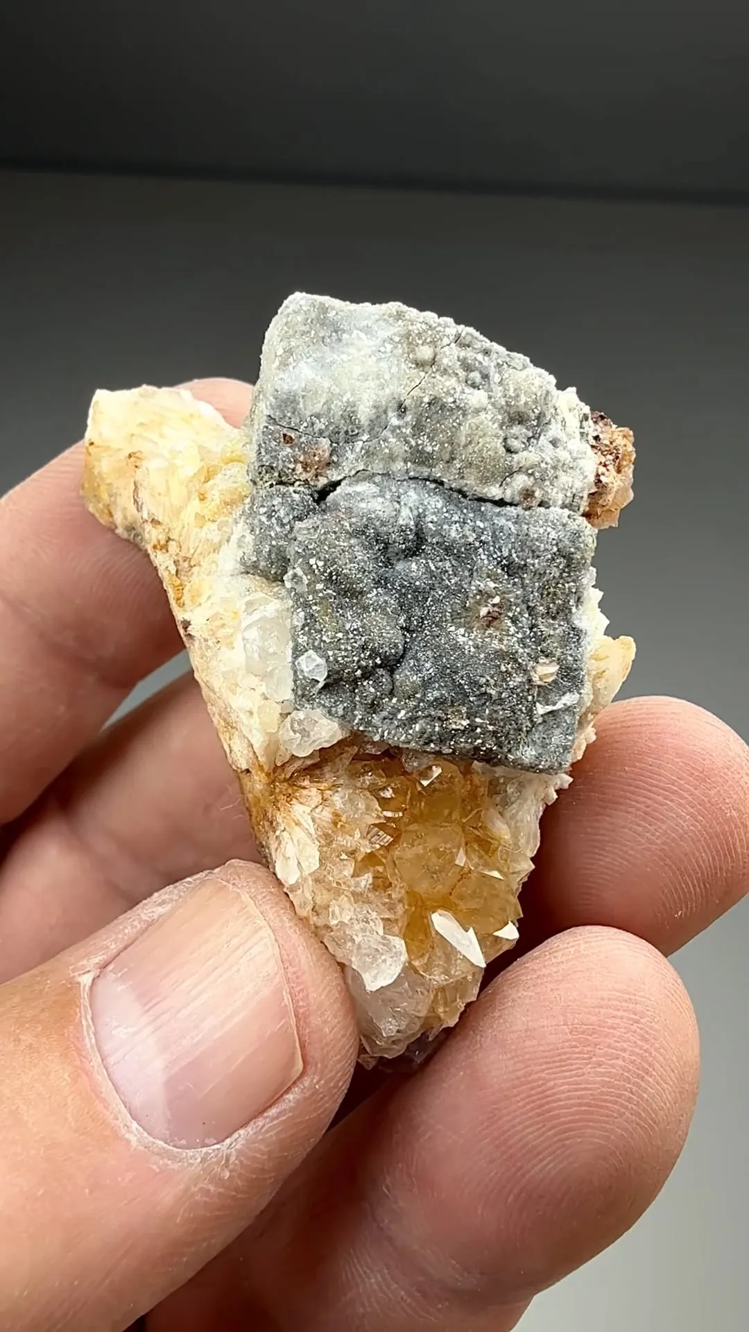 Galena altering to Anglesite, Cerussite - image 2