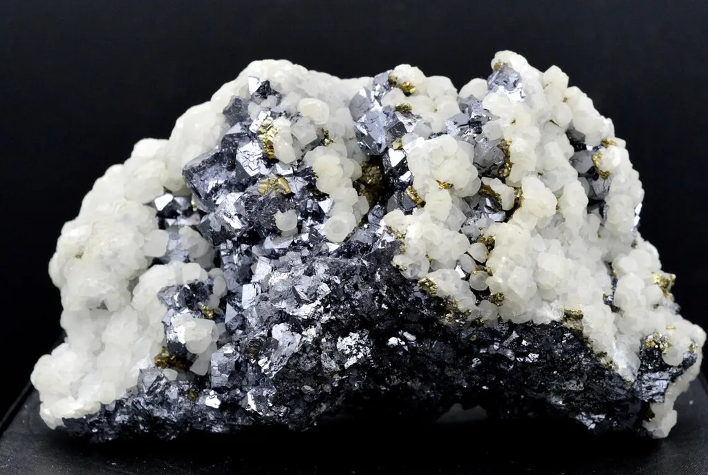 Galena and Calcite Pyrite - 1648 grams - Madan ore field, Smolyan Province, Bulgaria - image 6