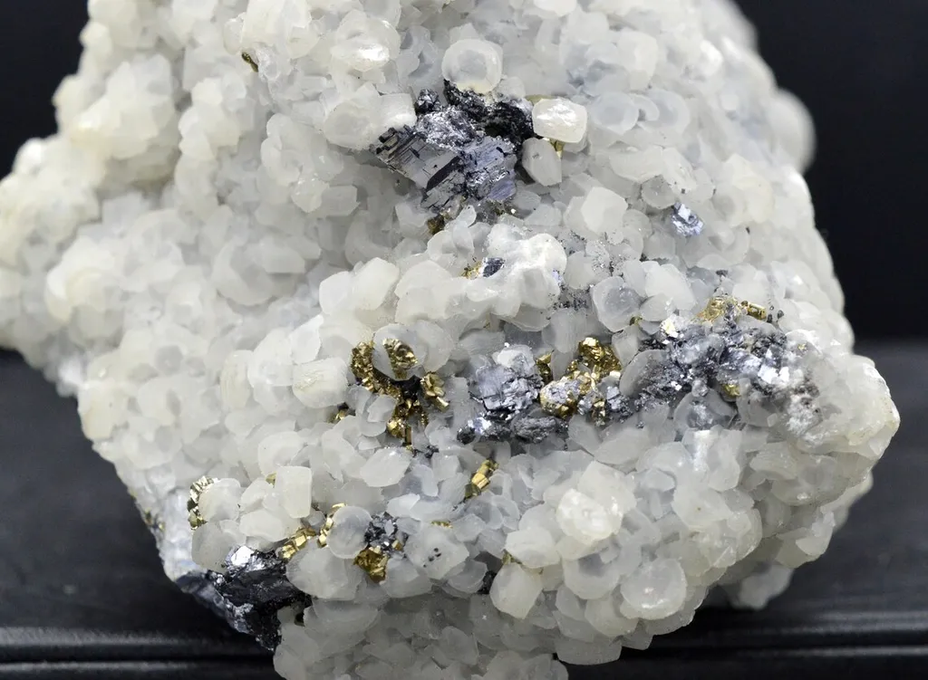 Galena and Calcite Pyrite - 1648 grams - Madan ore field, Smolyan Province, Bulgaria - image 5