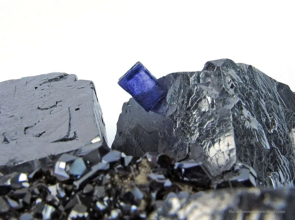 Galena and Fluorite on Sphalerite - image 2