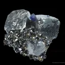 Galena and Fluorite on Sphalerite - image 1
