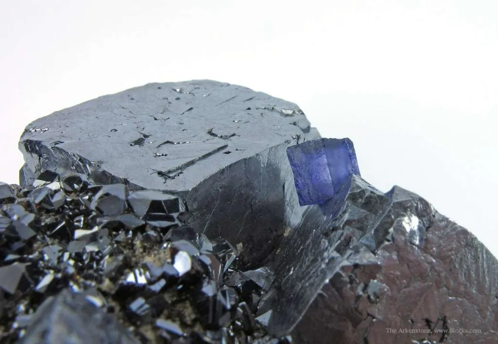 Galena and Fluorite on Sphalerite - image 3