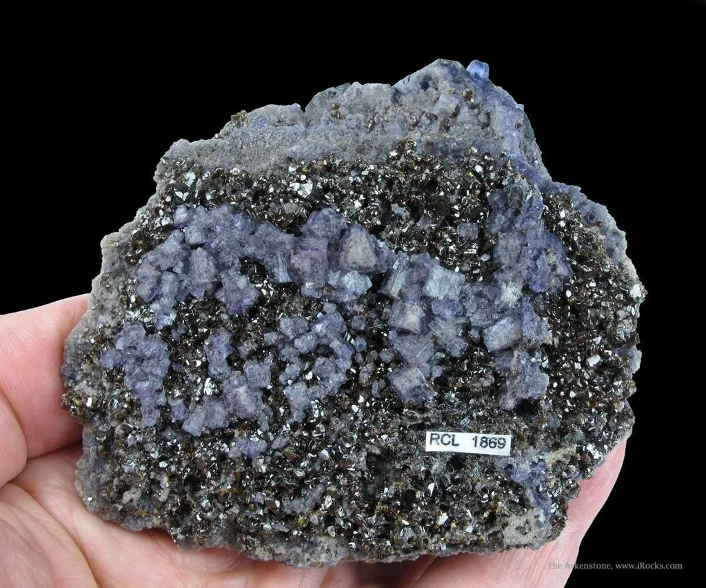 Galena and Fluorite on Sphalerite, With Pyrite - image 4