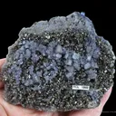 Galena and Fluorite on Sphalerite, With Pyrite - image 4