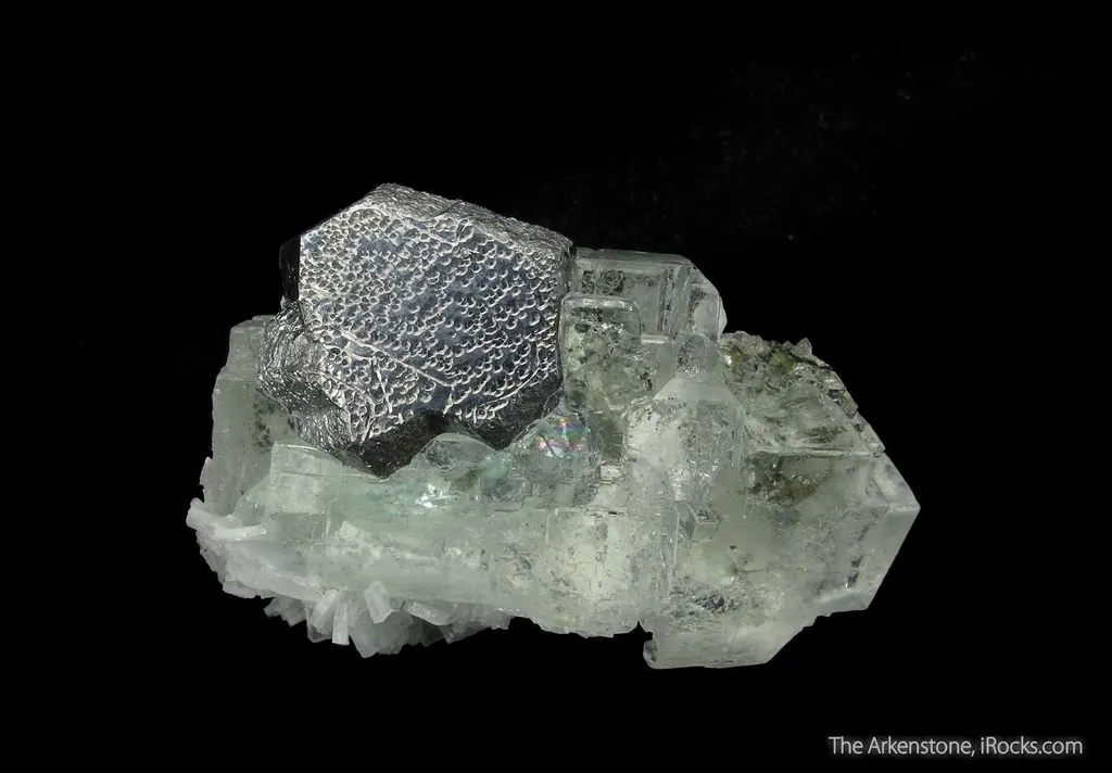 Galena and Fluorite with Baryte and Chalcopyrite - image 3