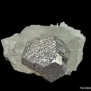 Galena and Fluorite with Baryte and Chalcopyrite - image 1