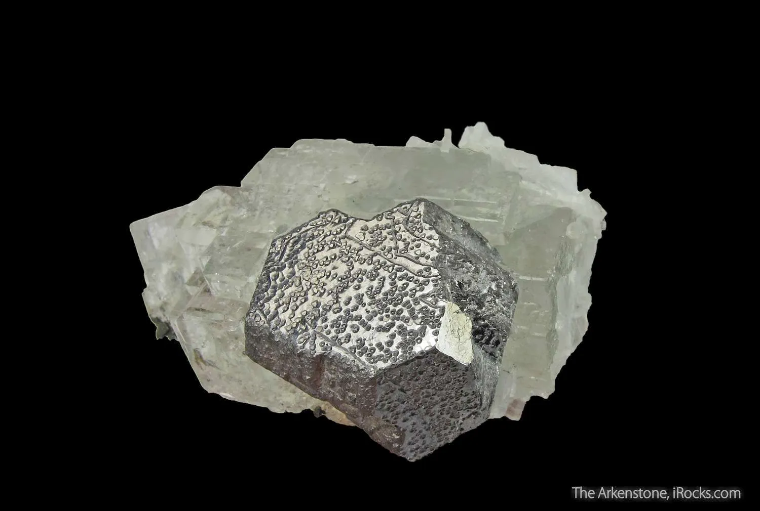 Galena and Fluorite with Baryte and Chalcopyrite - image 1