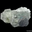 Galena and Fluorite with Baryte and Chalcopyrite - image 4