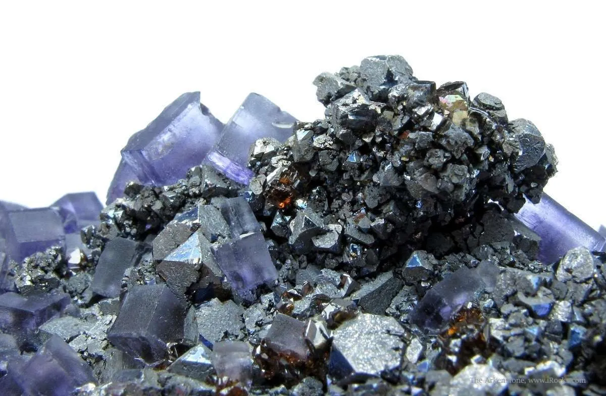 Galena and Fluorite With Sphalerite and Baryte - image 2